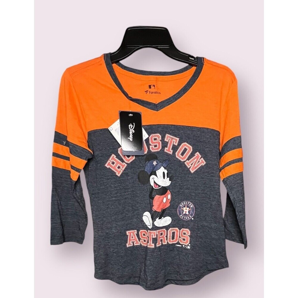 Mickey Mouse Houston Astros Women Small Shirt